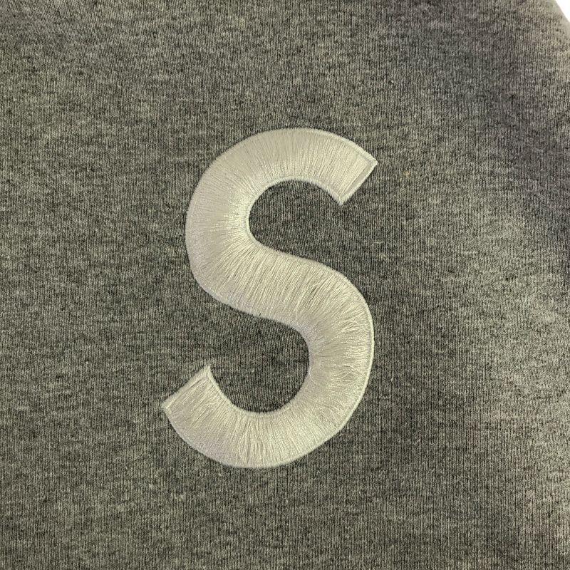 中古】Supreme S Logo Split Hooded Sweatshirt サイズM シュプリーム