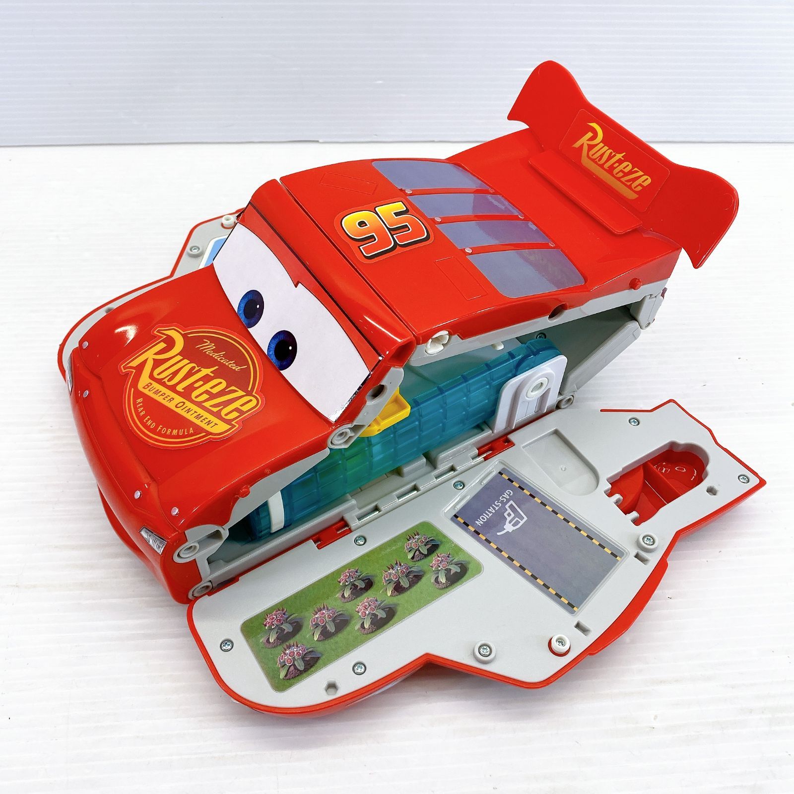 カーズ トミカ トルネードシューターに変身！マックィーン - メルカリ