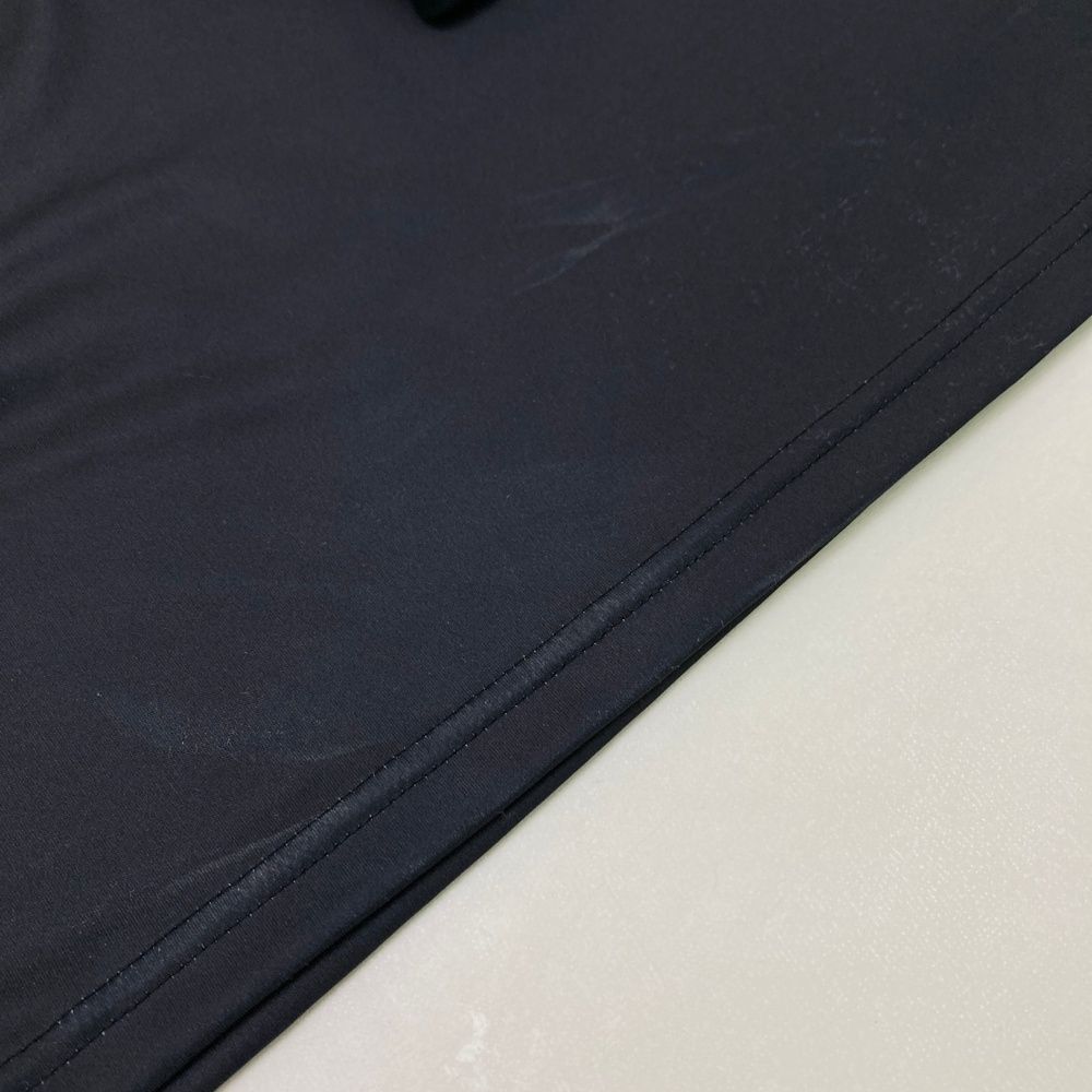 サイズ：M RESURRECTION レザレクション  ハイネック　半袖Tシャツ 総柄 ブラック系 [240101481871] ゴルフウェア レディース ストスト サイズ：M RESURRECTION レザレクション ハイネック 半袖Tシャツ
