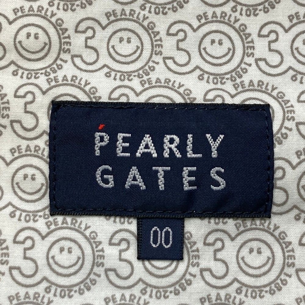 サイズ：00 PEARLY GATES パーリーゲイツ 30周年 ストレッチスカート ロゴ刺繍 千鳥 チェック柄 グレー系 [240101413234] ゴルフウェア レディース ストスト サイズ：00 PEARLY GATES パーリーゲイツ 30周年 ストレッチ