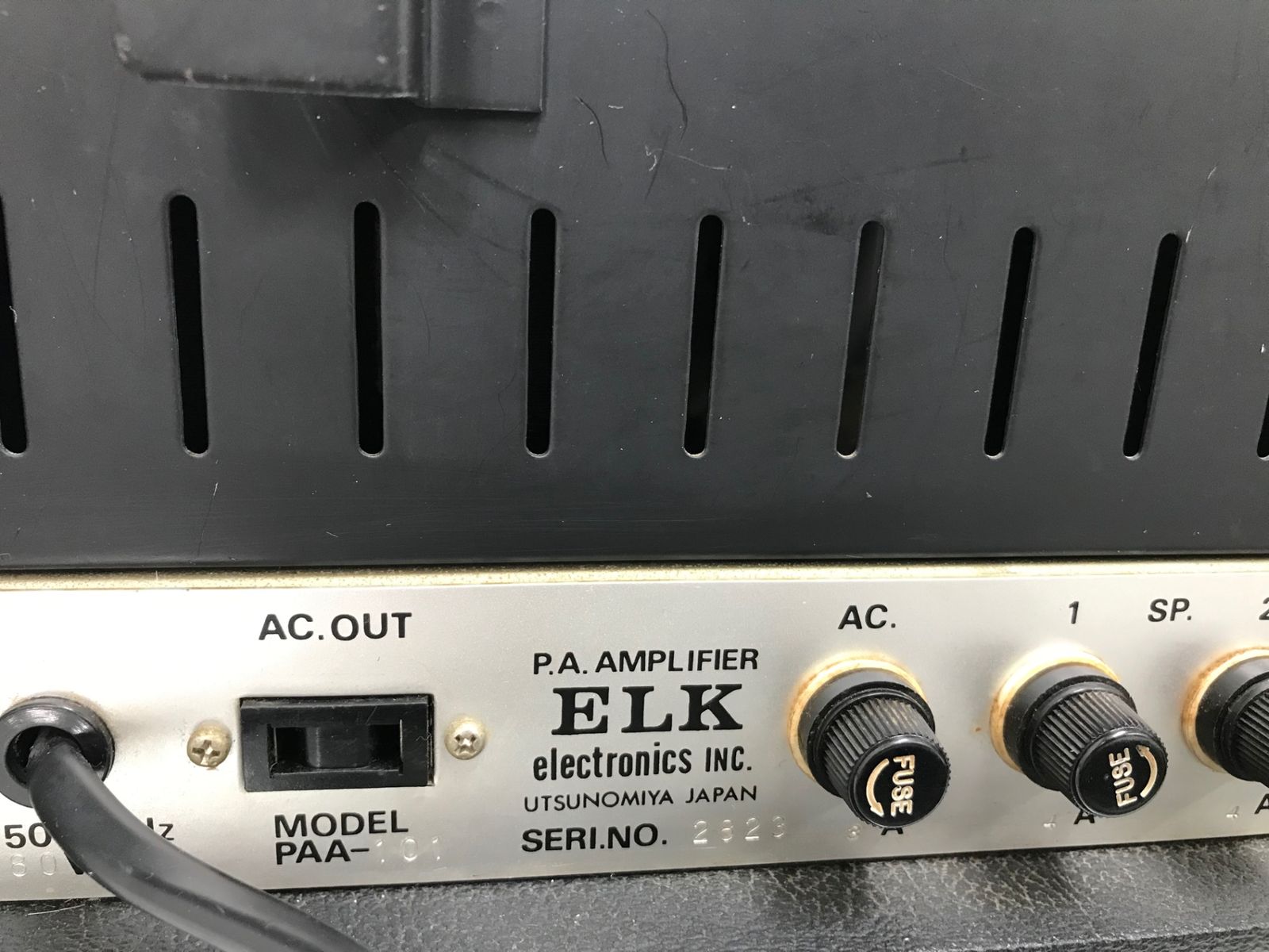 ELK エルク PA-101 SOLID STATE 6ch PAアンプ - レコーディング/PA機器