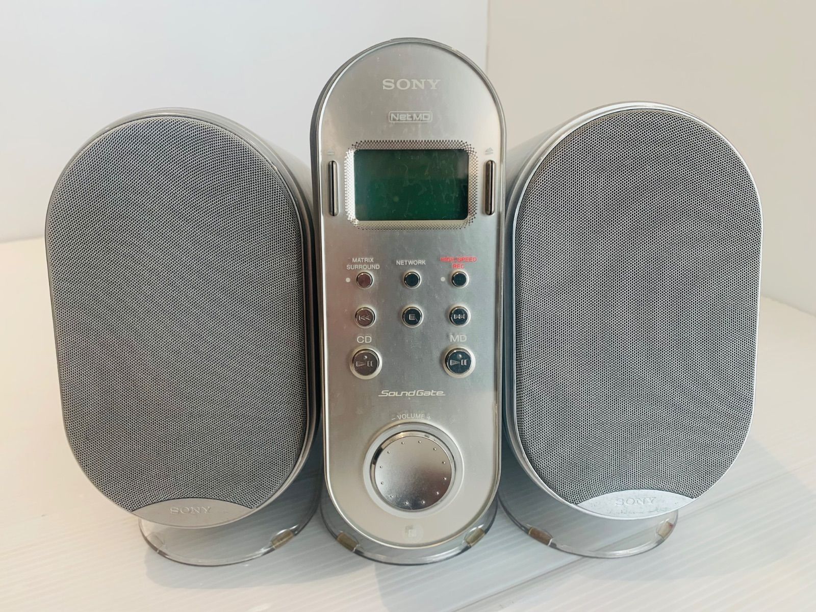 ラジオ・コンポ SONY SoundGate LAM-Z03 CD MD Sony LAM Z03 with Platium MD on MAC. : r/minidisc