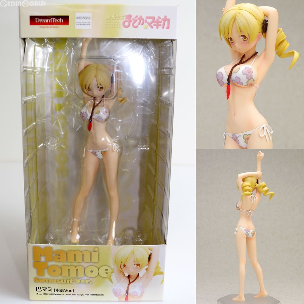 ドリームテック 巴マミ(ともえまみ) 水着Ver. 魔法少女まどか☆マギカ 1/8 完成品 フィギュア(DT-040) ウェーブ(WAVE) 中古即納】[FIG]ドリームテック 巴マミ(ともえまみ) 水着Ver