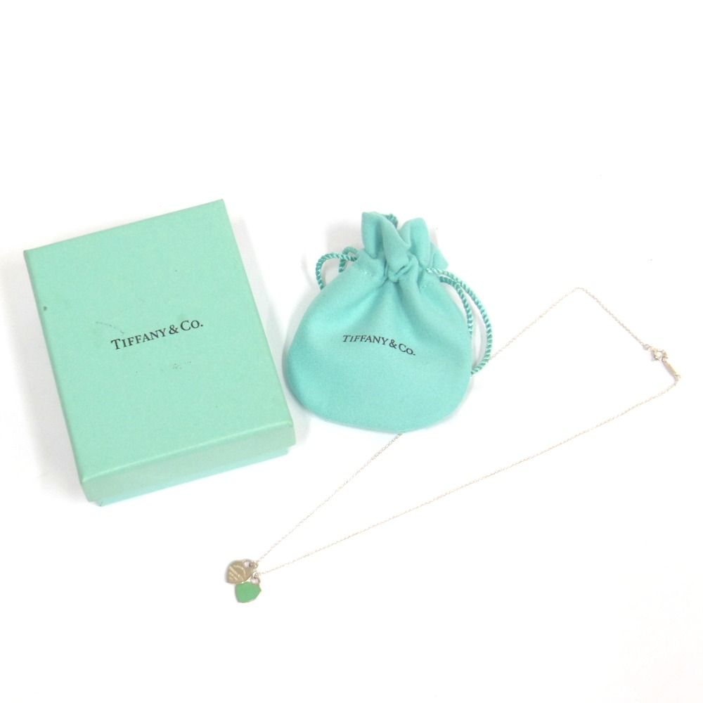 NA30191 ティファニー ネックレス リターントゥ ダブルハート シルバー