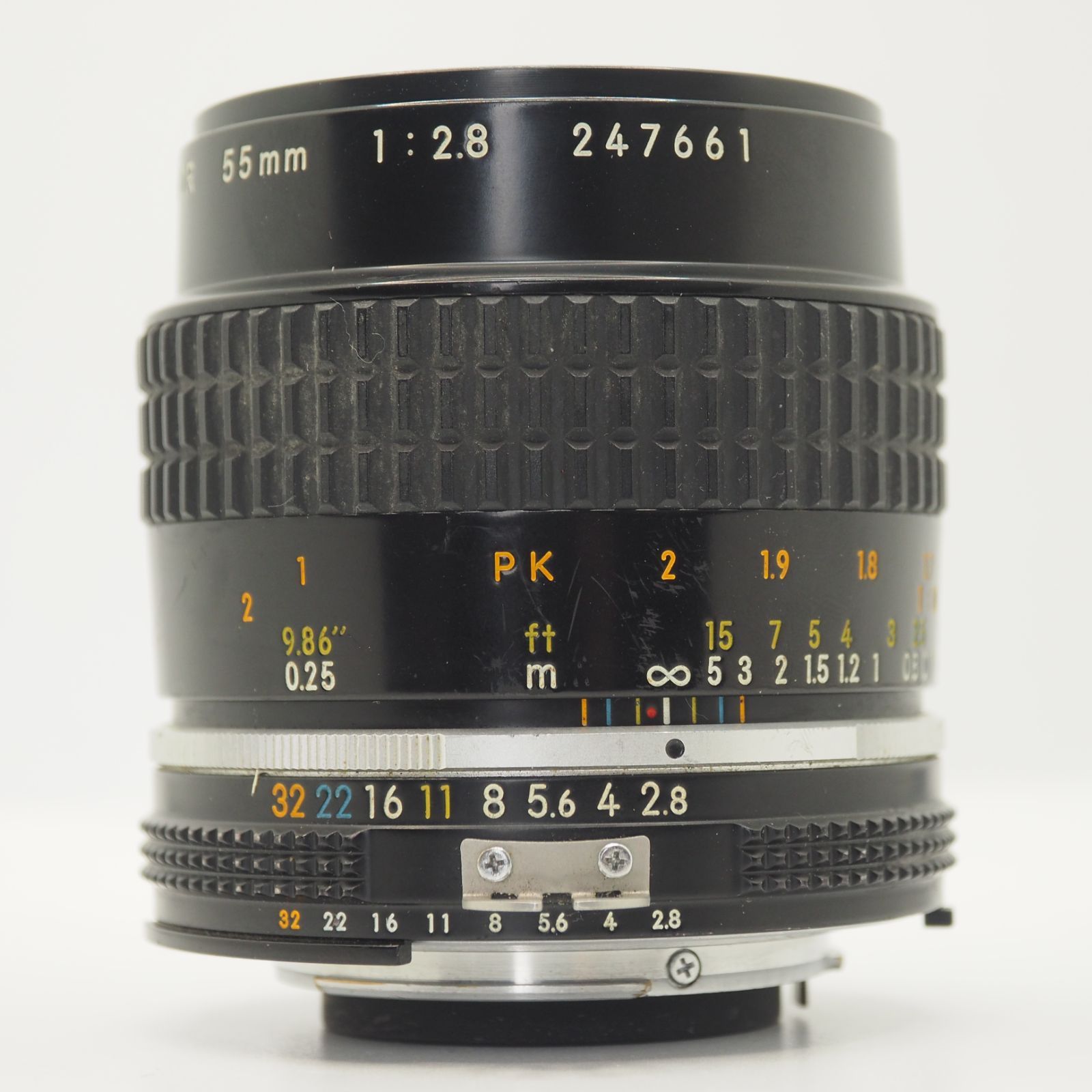 ニコン Nikon Ai-s Ais Micro Nikkor 55mm f/2.8 MF Macro Lens [美品