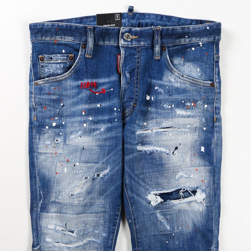 【国内正規品】【DSQUARED2/ディースクエアード】SAILOR JEAN / セーラー ジーンズ /  S71LB1027/S30342【メンズ】【送料無料】