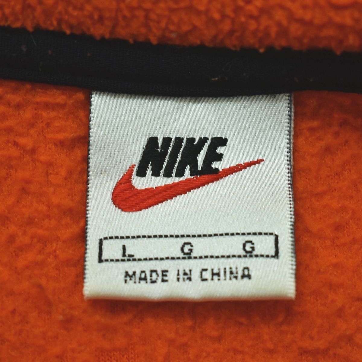90s ヴィンテージ ナイキ NIKE 銀タグ ハーフジップ フリース