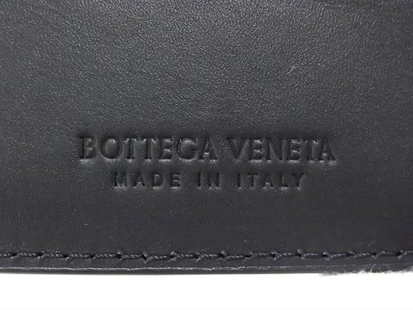 新品同様＊ボッテガ BOTTEGA レザー カセット 折り財布 ほしい 