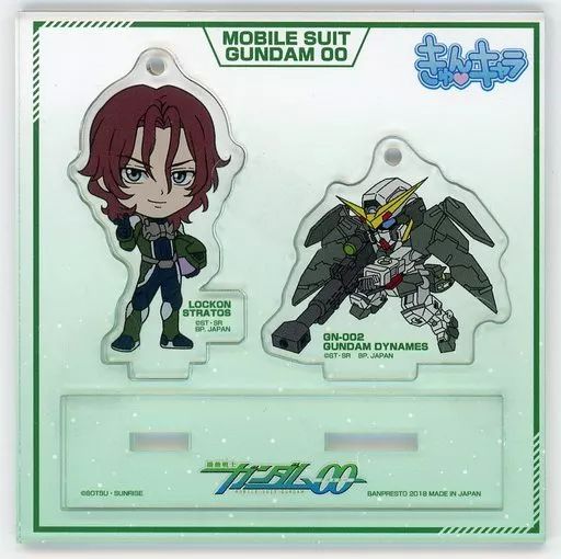 ガンダム00 とるパカ アクリルマスコット ロックオン＆デュナメス 中古】雑貨 ロックオン・ストラトス＆ガンダムデュナメス C3AFA