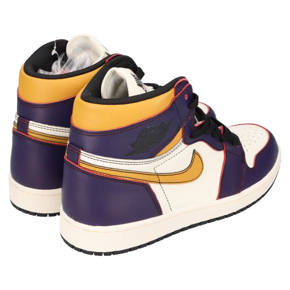 NIKE SB (ナイキエスビー) AIR JORDAN 1 RETRO HIGH OG DEFIANT LAKERS エアジョーダン1 ハイ  ディフィアント レイカーズ シカゴ ハイカットスニーカー CD6578-507 US9/27.0cm - メルカリ