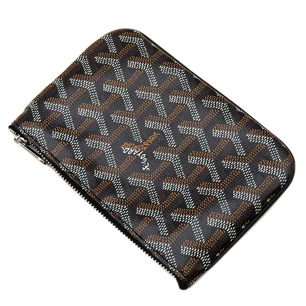 ゴヤール GOYARD ポーチ セナ ゴヤールディンキャンバス ブラック