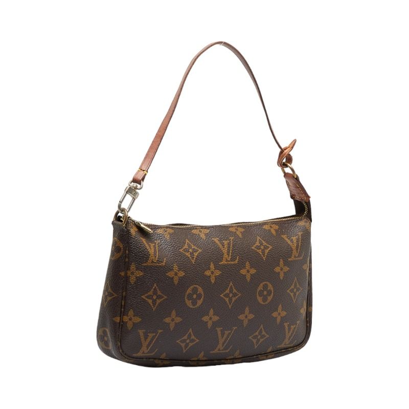 ルイ ヴィトン モノグラム ポシェット アクセソワール M51980 ブラウン