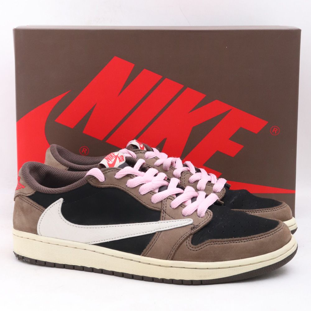 27cm NIKE × TRAVIS SCOTT AIR JORDAN 1 LOW - メルカリ