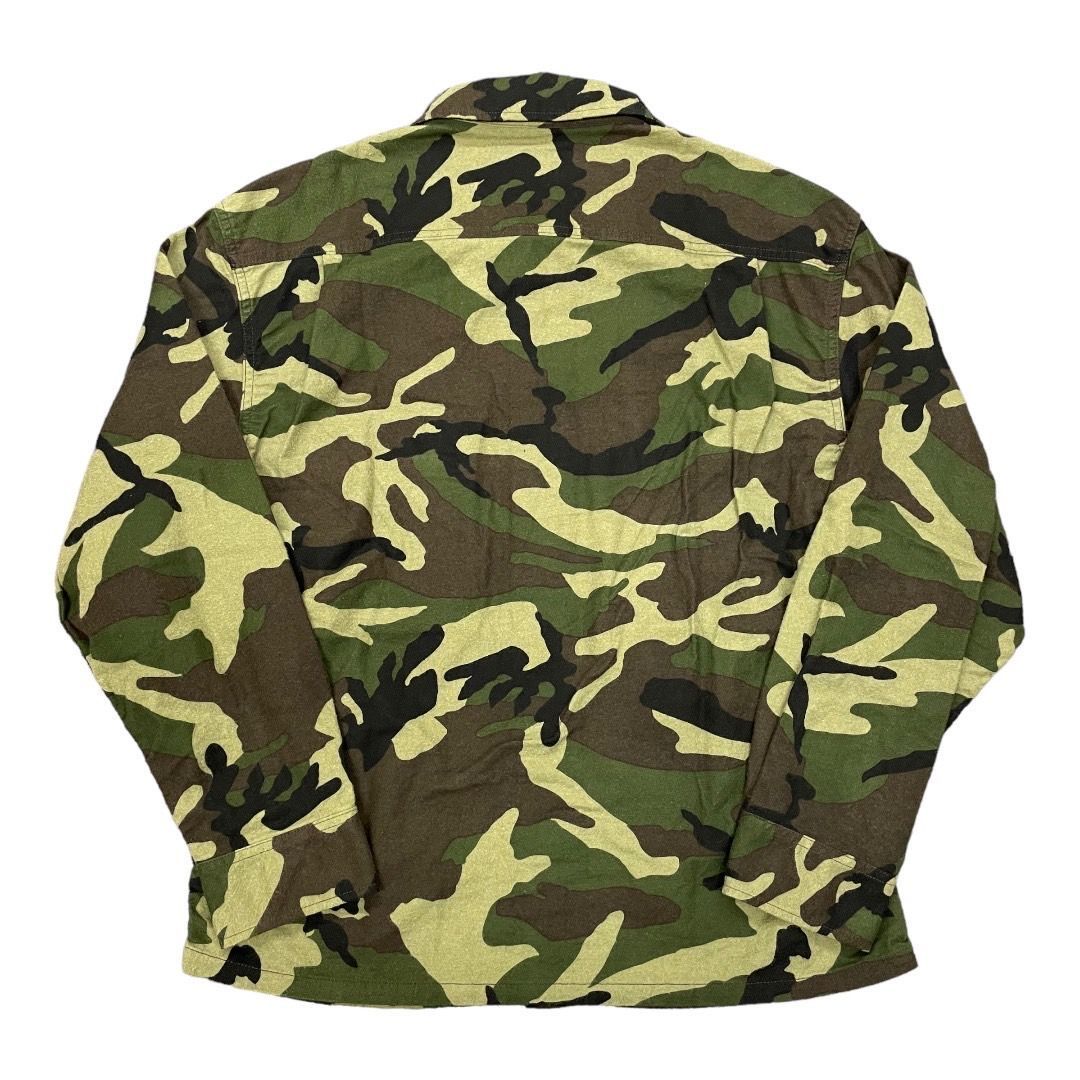 定価29700円 新品 CHALLENGER 22SS CAMOUFLAGE FLANNEL SHIRT カモフラージュ 迷彩 フランネル シャツ  チャレンジャー CLG-SH 022-002 M