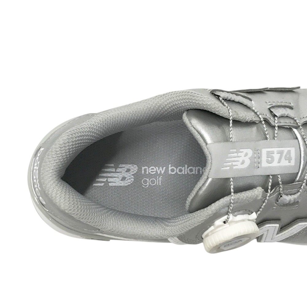 NEW BALANCE GOLF ニューバランス WGBS574D 2025年モデル スパイクレス ゴルフシューズ シルバー系 23 240101527818 ゴルフウェア レディース ストスト WWW_NOITHATQUANGTHANH_NET