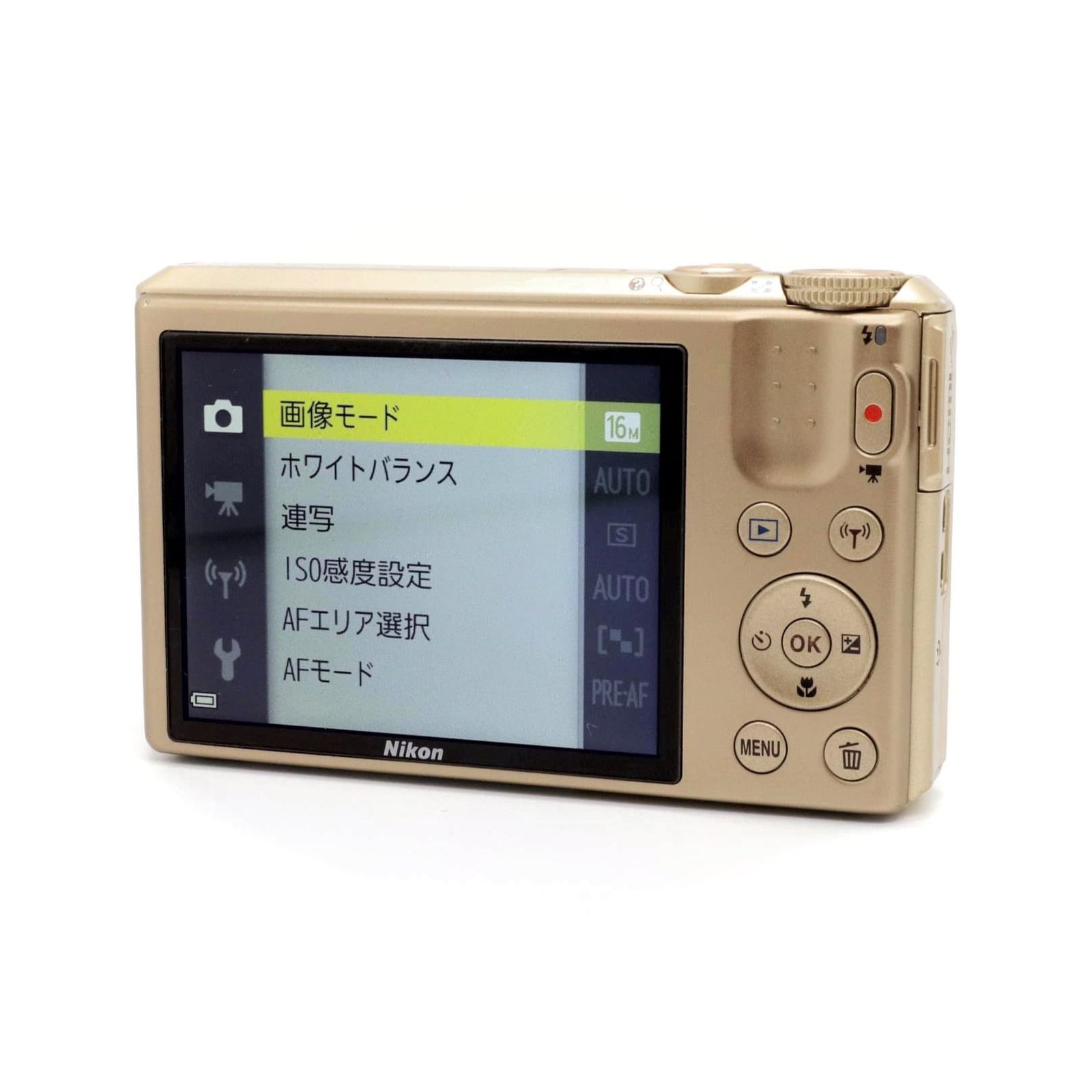 コンパクトデジタルカメラ NIKON COOLPIX S7000 ゴールド ニコン k3252