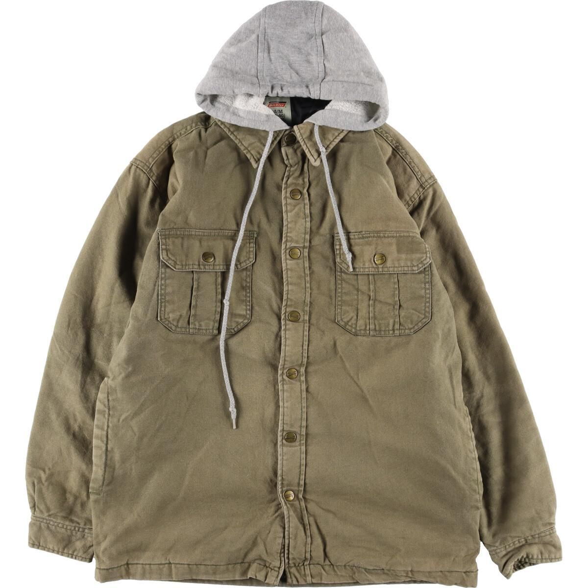 古着 ディッキーズ Dickies フード付き ワークジャケット メンズL 
