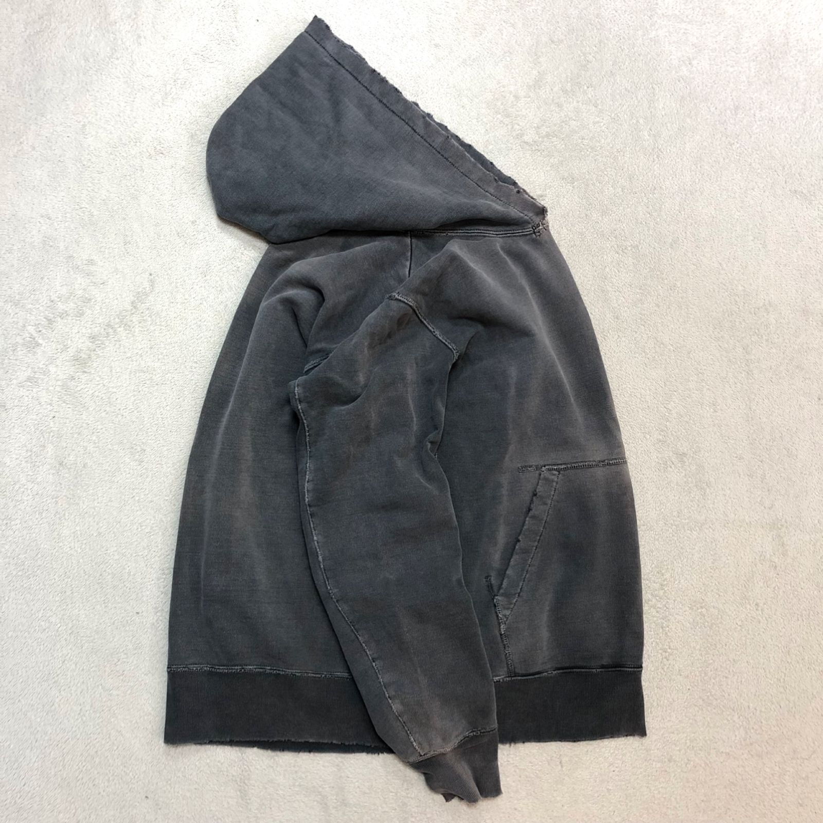 REMI REMI RELIEF スウェットパーカー フーディー ヴィンテージ加工 