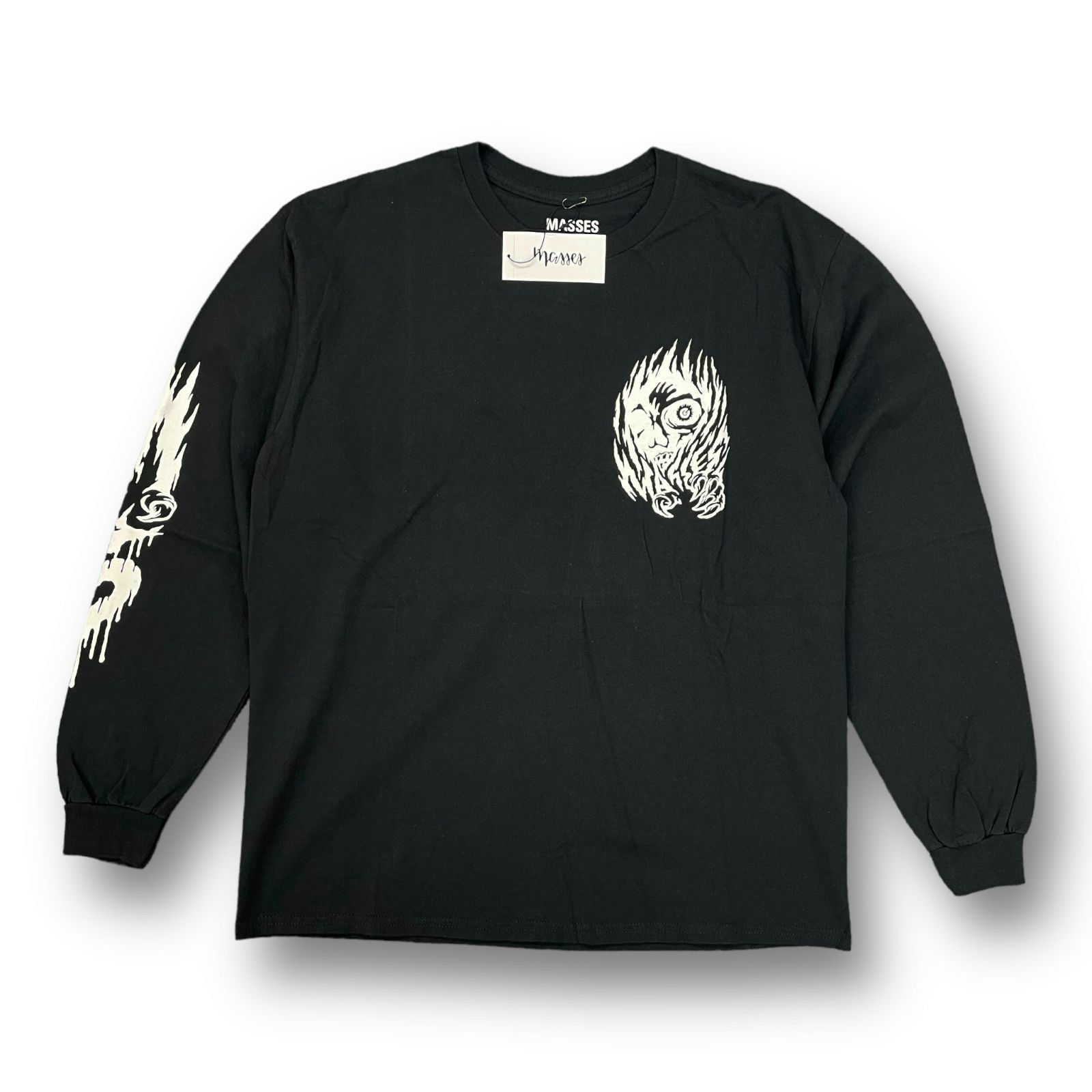 定価9900円 新品 MASSES T-SHIRT L/S SLASH2 ティーシャツ ロング 