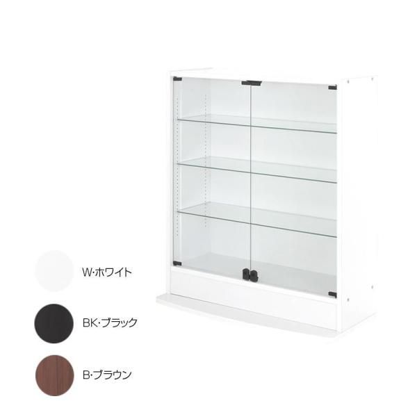 【新品・4営業日で発送】充英アート コレクションラックワイド ロータイプ 奥行29cm本体 CR-T8329L B・ブラウン (1501522)