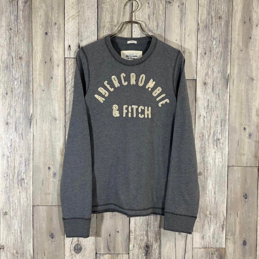 Abercrombie & Fitch アバクロ ロンT 長袖 Tシャツ M - メルカリ