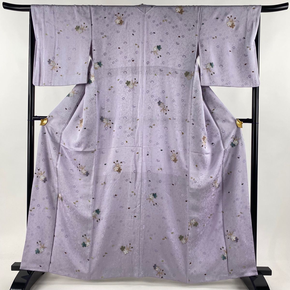 小紋 身丈165cm 裄丈66cm 正絹 美品 名品 【中古】（江戸小紋 身丈  