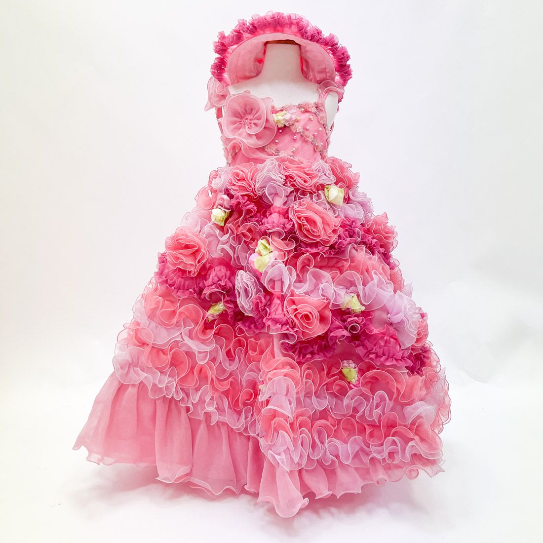 キッズドレス 子供ドレス ピンク系 サイズ3 KD-64