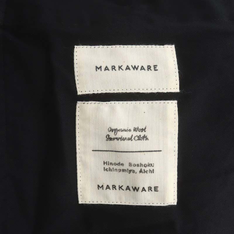 マーカウェア MARKA WARE 23AW DOUBLE PLEATED TROUSERS ウールパンツ