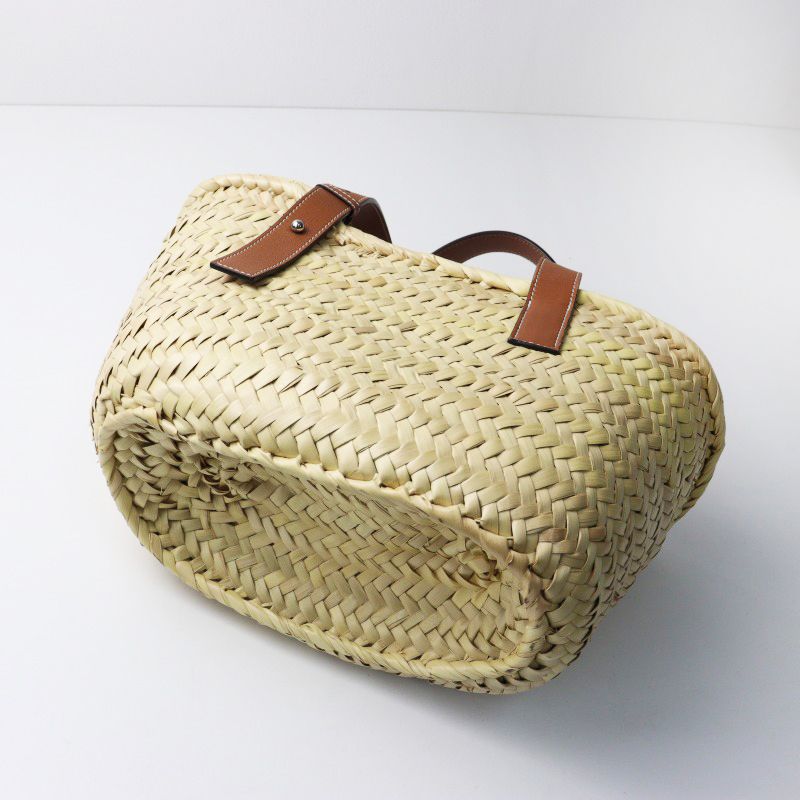 ロエベ LOEWE BASKET SMALL BAG NATURAL バスケット スモール
