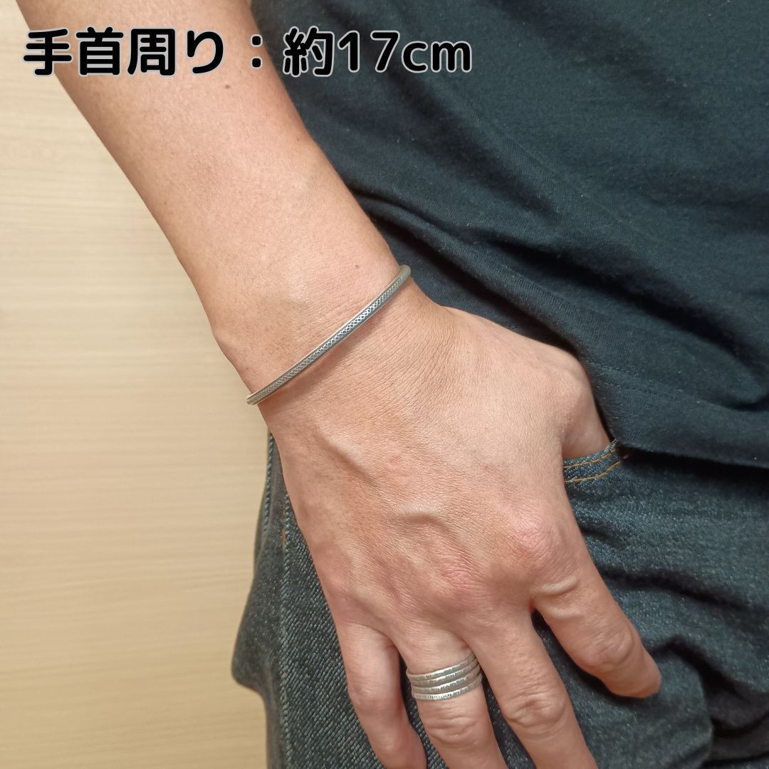 カレンシルバーバングル ユニセックス KAREN SILVER[KNB002]