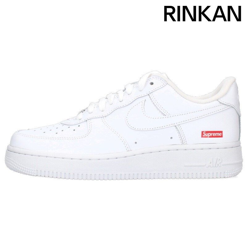 ナイキ ×シュプリーム SUPREME AIR FORCE 1 LOW CU9225-100 エアフォース1スニーカー メンズ 25.5cm