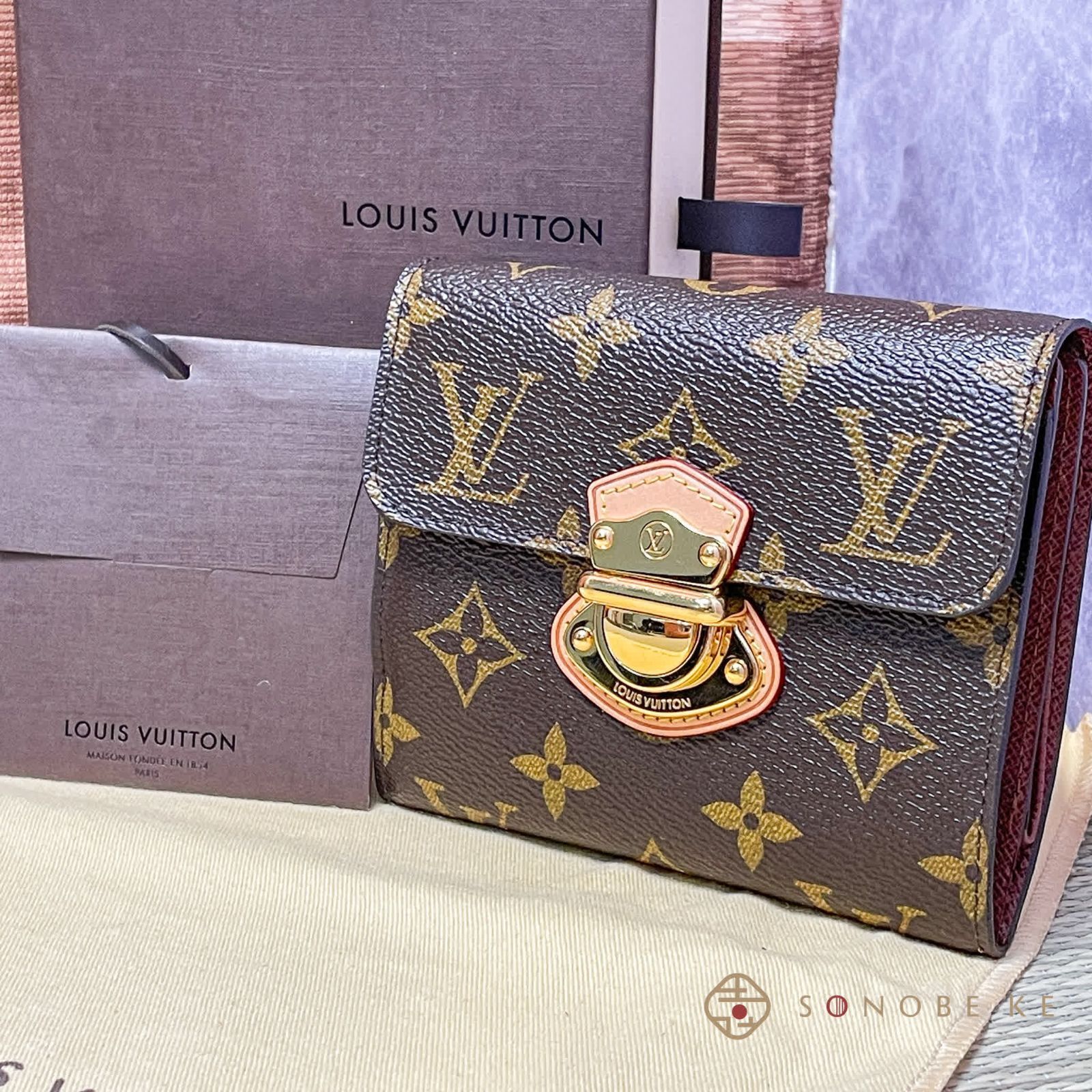 LOUIS VUITTON ポルトフォイユ ジョイ モノグラム | nate-hospital.com