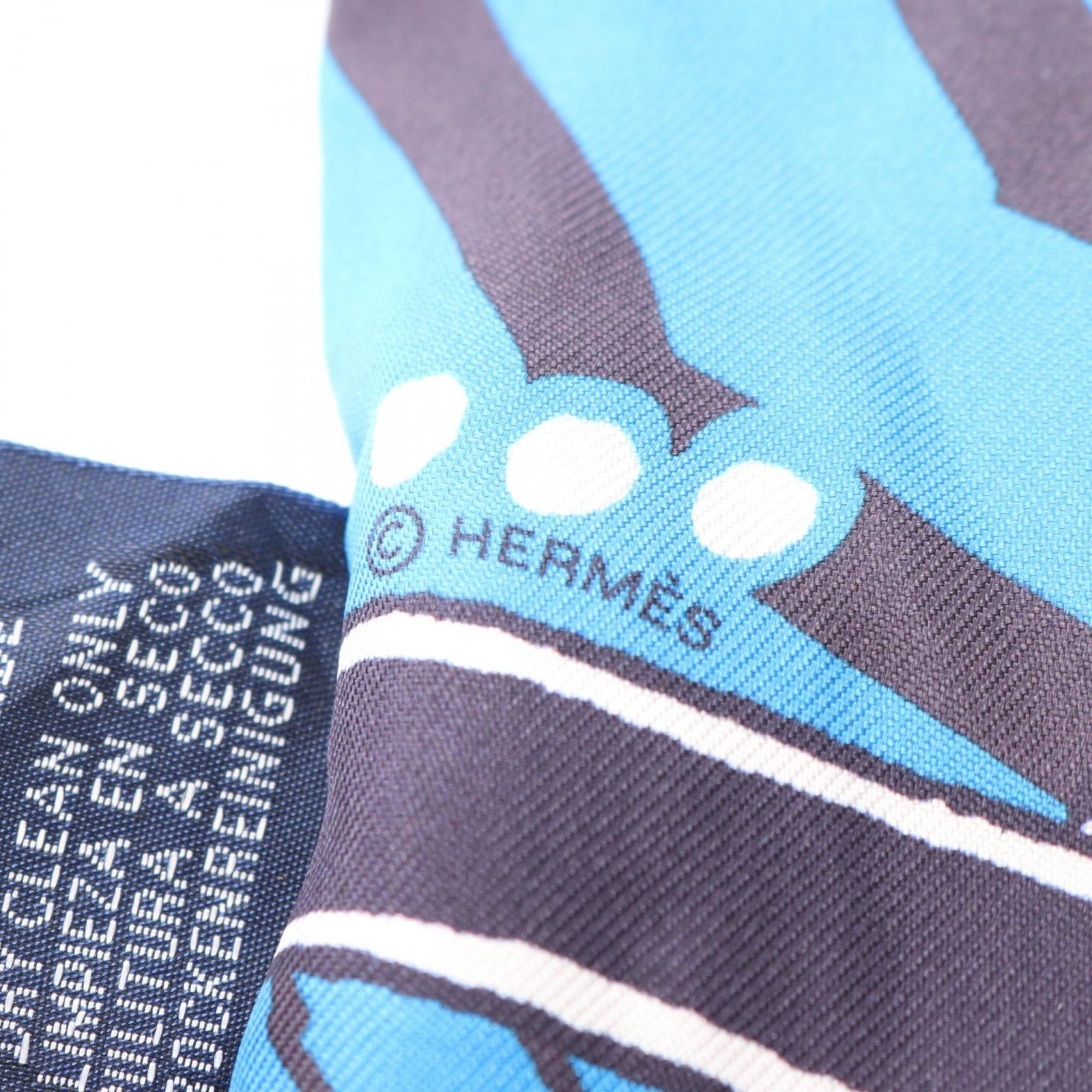 エルメス HERMES スカーフ ツイリー JEU DE SOIE UNIFORME シルク