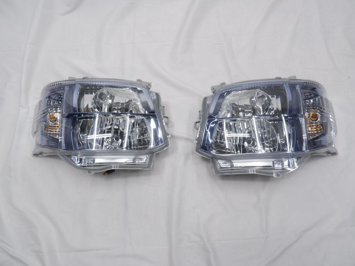 200系 ハイエース 3型 2型 1型 HID ヘッドライト レジアスエース ブルー クローム HA2-HL-BC GARAX