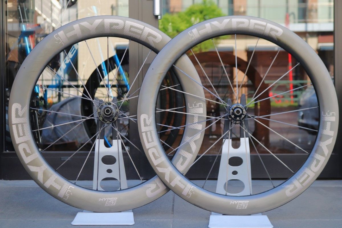LUN HYPER ルンハイパー カーボンホイール シマノ 11速12速38mm ルン LUN ハイパー HYPER D67 カーボン チューブレス ホイール