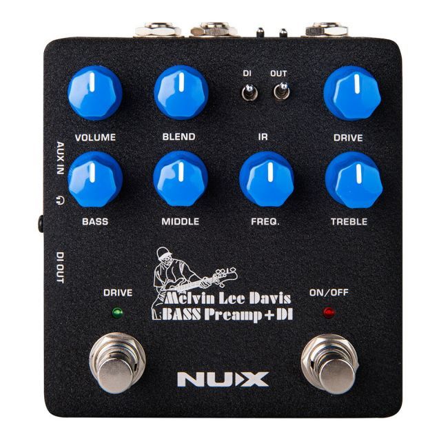 純正アダプター セット NUX MLD Bass Preamp DI NBP-5 ニューエックス プリアンプ NUX ACD-006A 9V ACアダプター