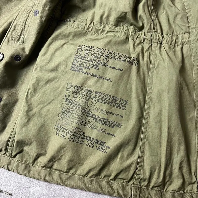 50s 55年製 US ARMY 米軍実物 M-51 フィールド ジャケット M-R / 50