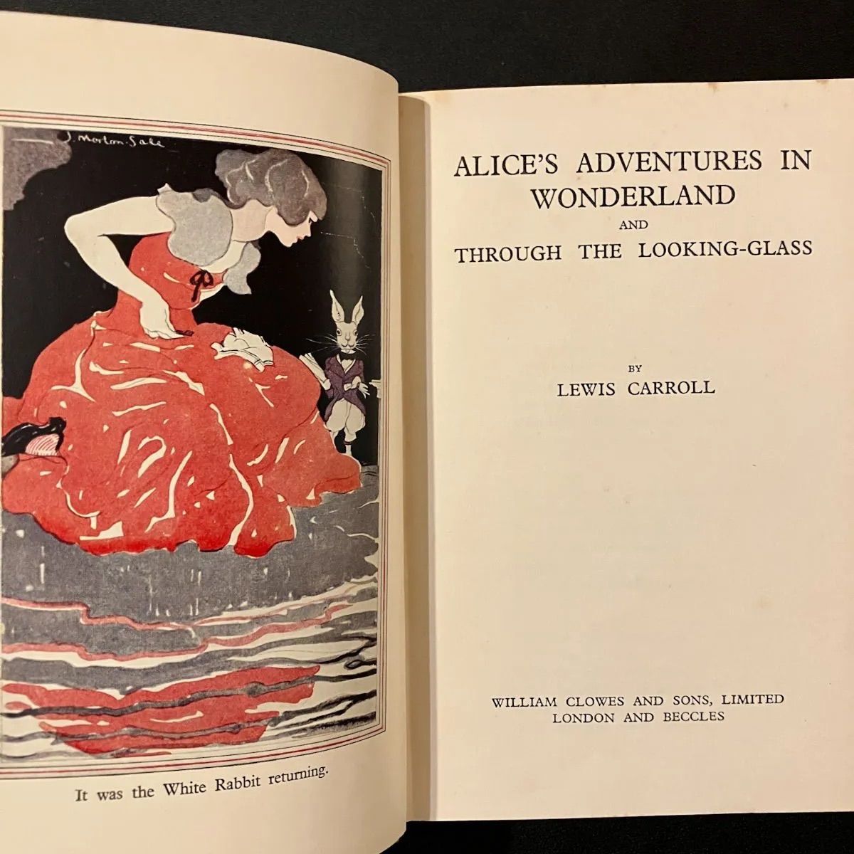 アンティーク洋書不思議の国のアリスAlice's Adventures in Wonderland