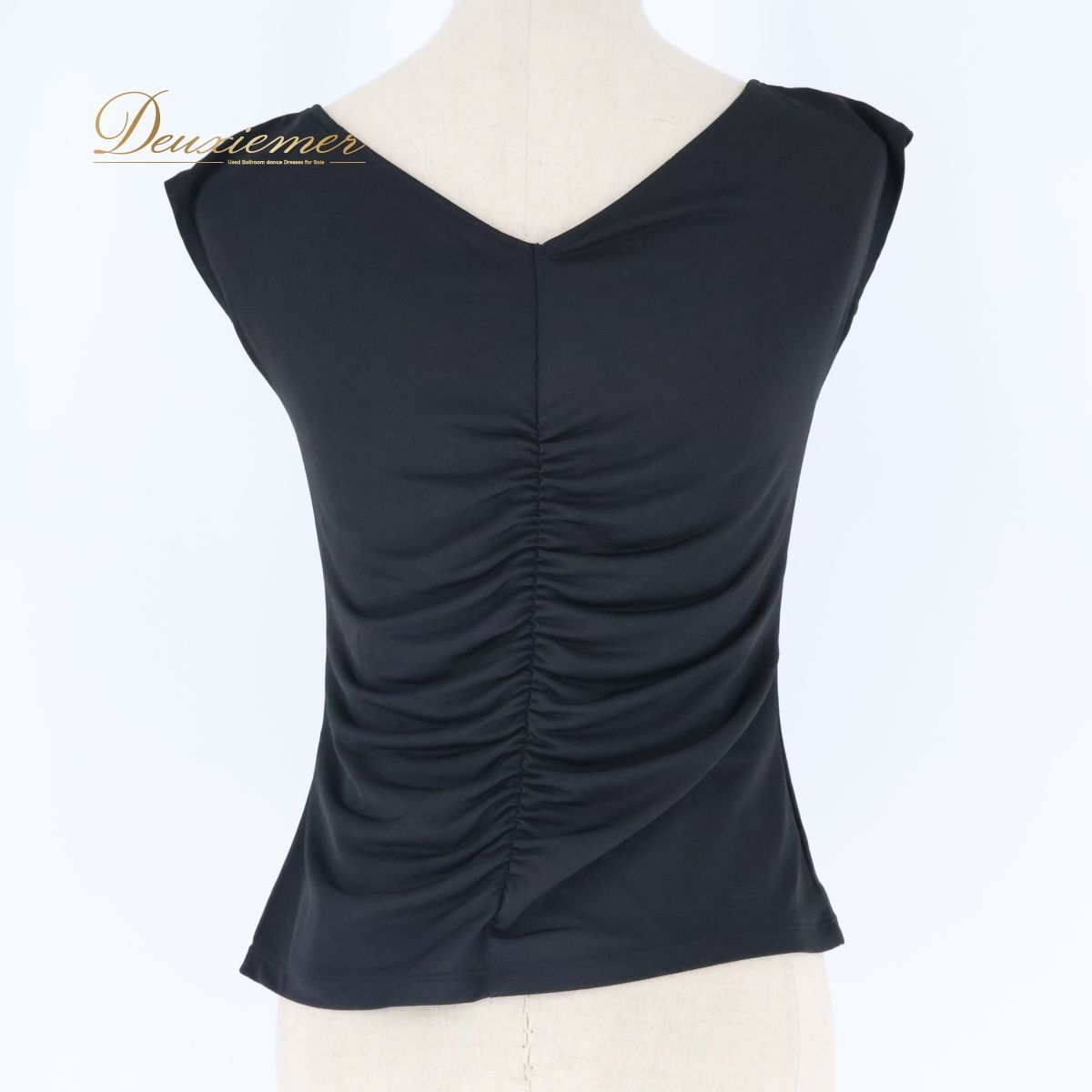 CHACOTT 社交ダンス レッスンウェア M ブラック 社交ダンス 衣装