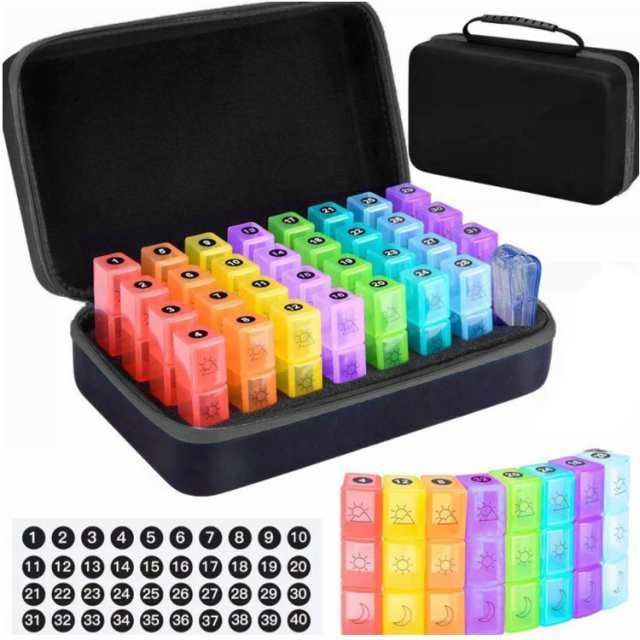 ピルケース 1か月 薬ケース 薬箱 1日3回 朝昼夜大容量 31日用 一ヶ月 一か月 飲み忘れ 防止 薬 入れる カレンダー 薬ポーチ 服薬管理 3分割 薬箱 半透明 大容量 サプリケース 錠剤カレン nin7767 STEELWINDOWSANDDOORS_COM