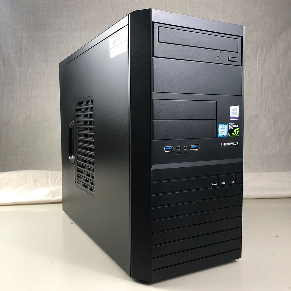 ☆ゲーミングPC ドスパラ raytrek MX-i5 【GTX1650 / i5-9400F / メモリ16GB / SSD256GB+HDD1TB】/DT-240488（177659）  ゲーミングパソコン デスクトップ - メルカリ