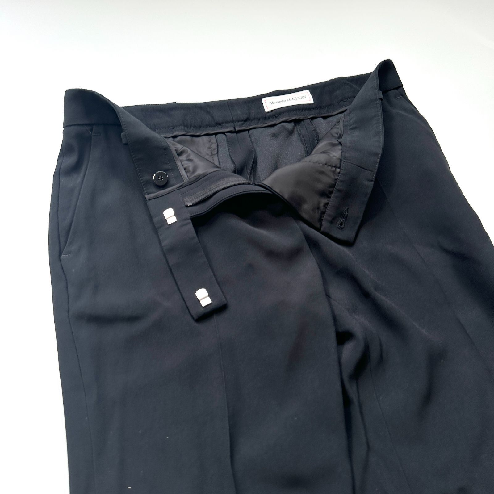 ALEXANDER McQueen アレキサンダーマックイーン フレアパンツ ブラック