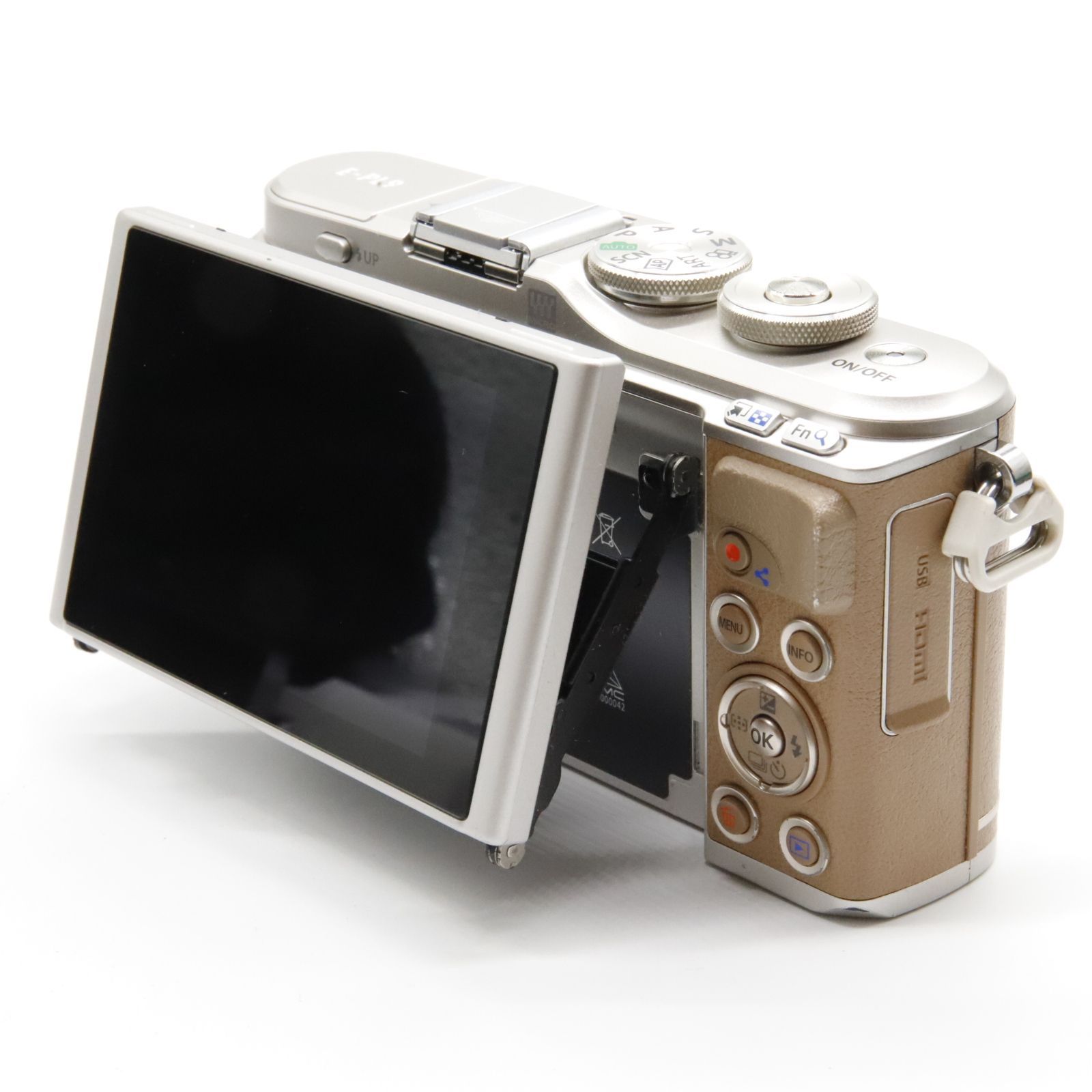 【シャッター回数5902回!】■美品■ OLYMPUS OLYMPUS ミラーレス一眼カメラ PEN E-PL9 ボディー ブラウン