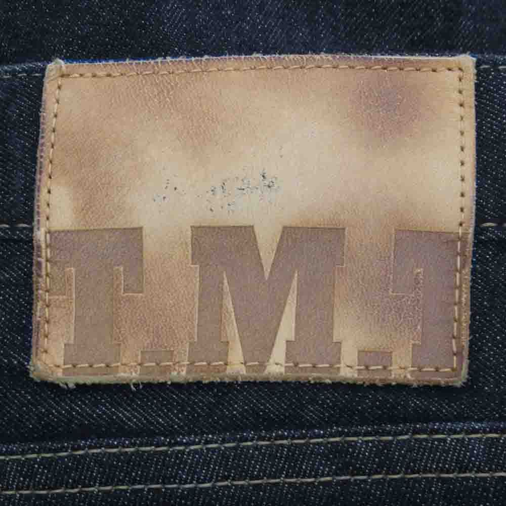 TMT ティーエムティー TPT-F 14 SP 10 STRETCH DENIM SLIM TYPE 606 ストレッチ スリム デニム パンツ インディゴブルー系 S