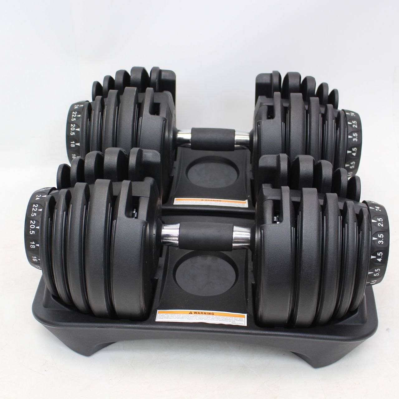【美品】 ①可変式ダンベル 24kg Amazon | ダンベル 24kg 40kg (1秒で重量変更) 可変式【 独自