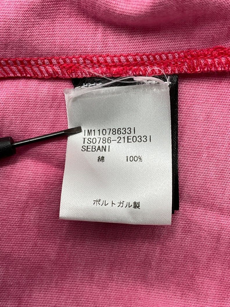 未使用 ISABEL MARANT ETOILE　イザベルマランエトワール 38 レッド ショルダーパット付アシンメトリーTシャツ 未使用 ISABEL MARANT ETOILE イザベルマランエトワール 38