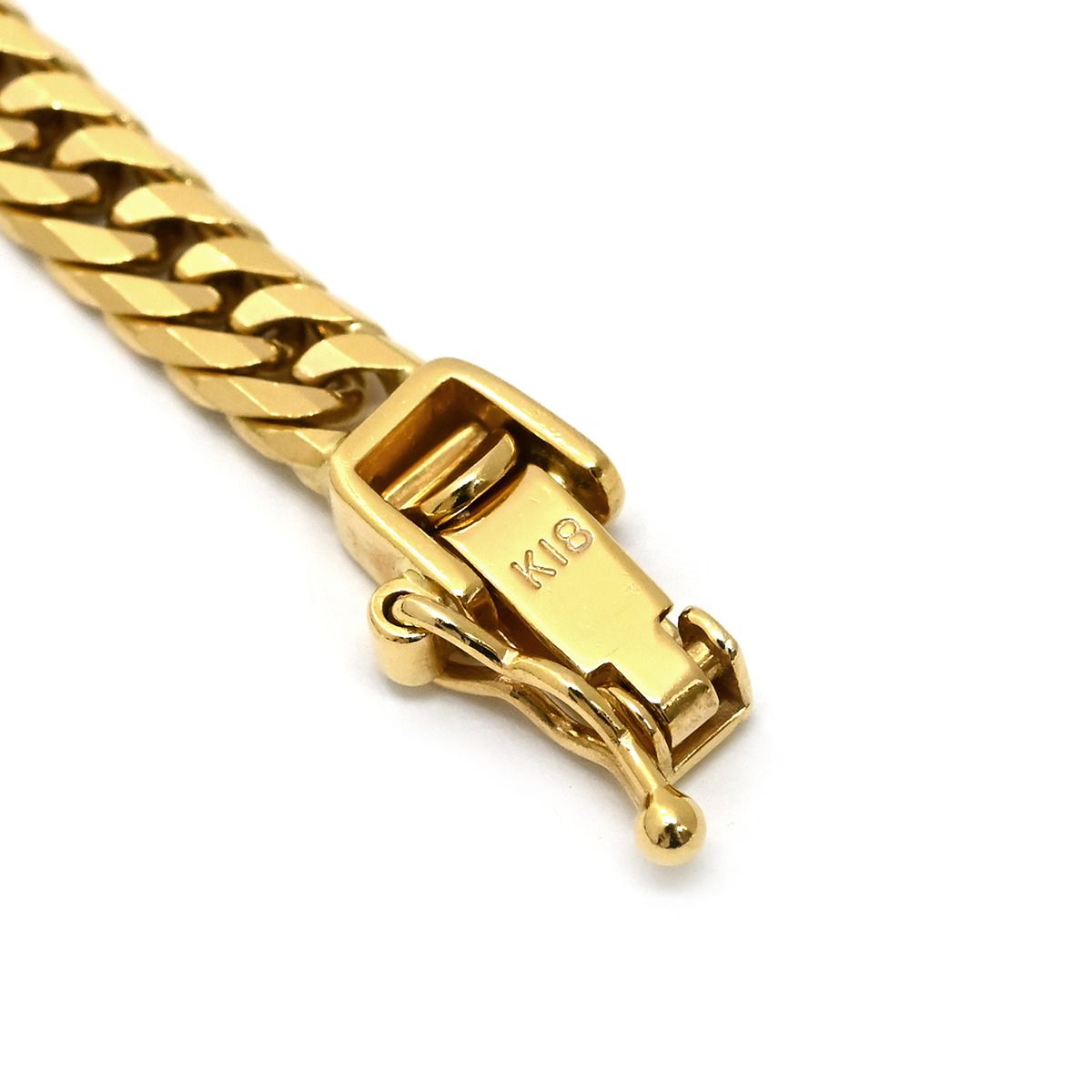 K18 K18 喜平 6面 49.9g 50cm ネックレス 6面 ダブル 70.9g 50cm