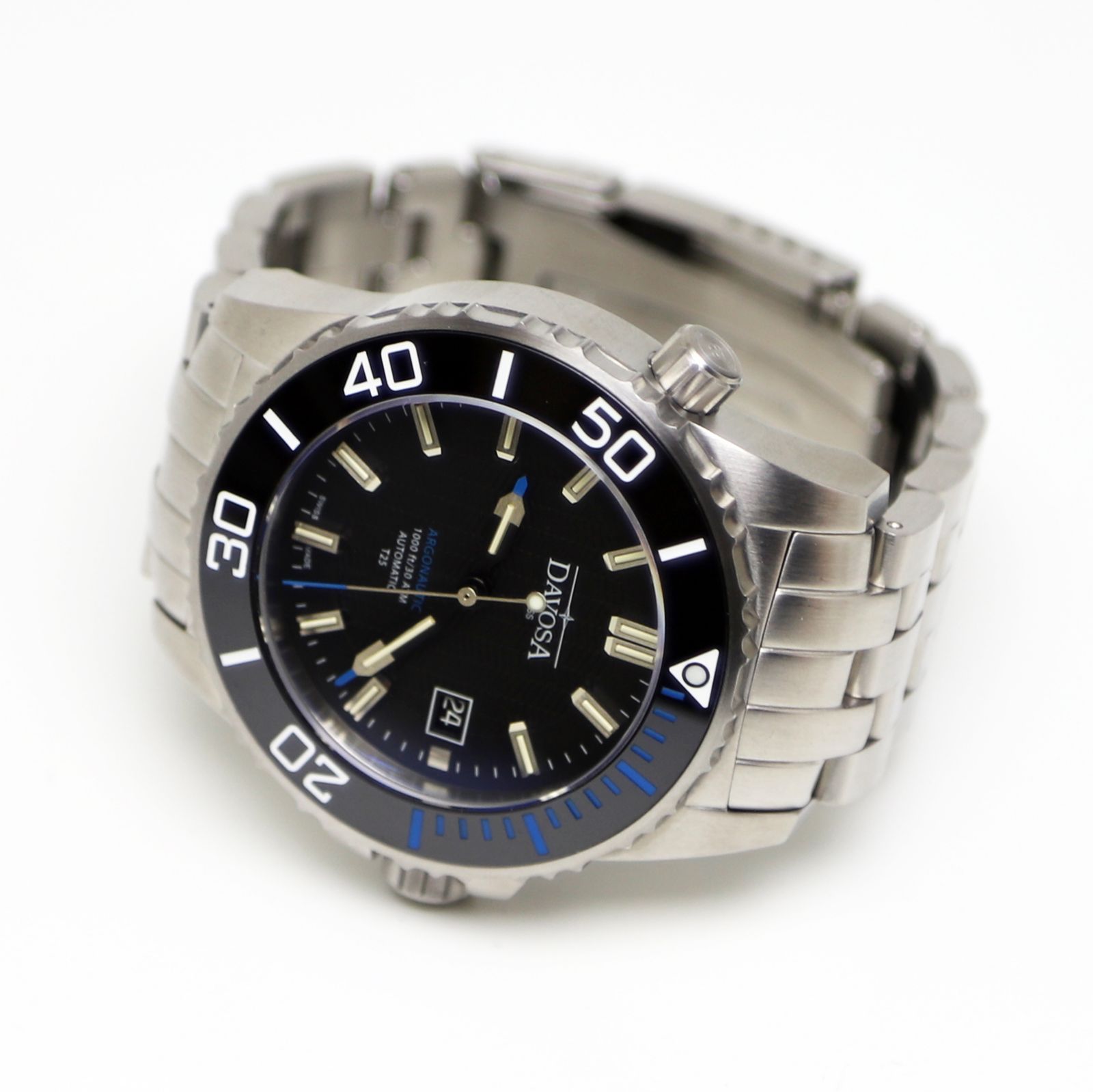 ダボサ アルゴノーティック ルミス カラー 自動巻き 300M防水 スイス製