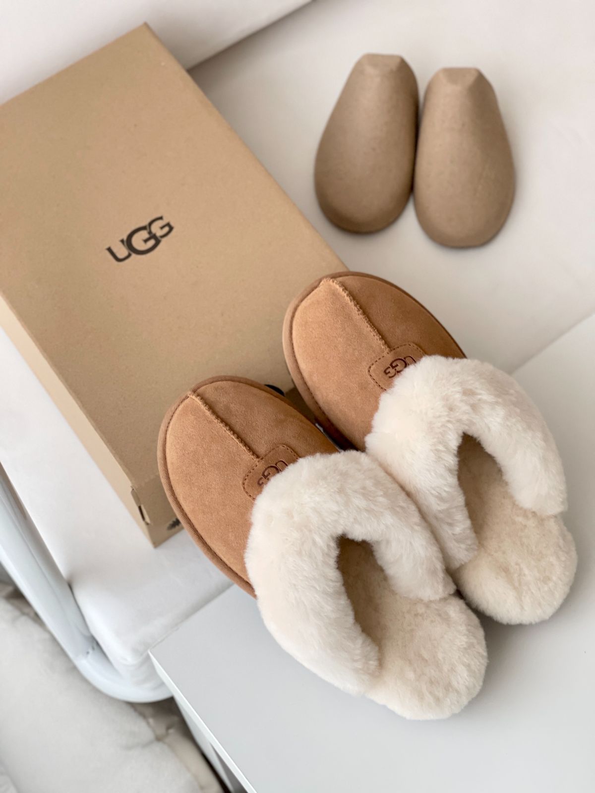 UGG アグ サンダル レディース ファー スリッパ サボ コケット