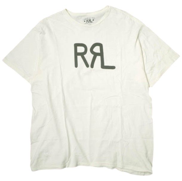RRL ダブルアールエル S/S LOGO TUBE TEE ロゴプリントチューブ